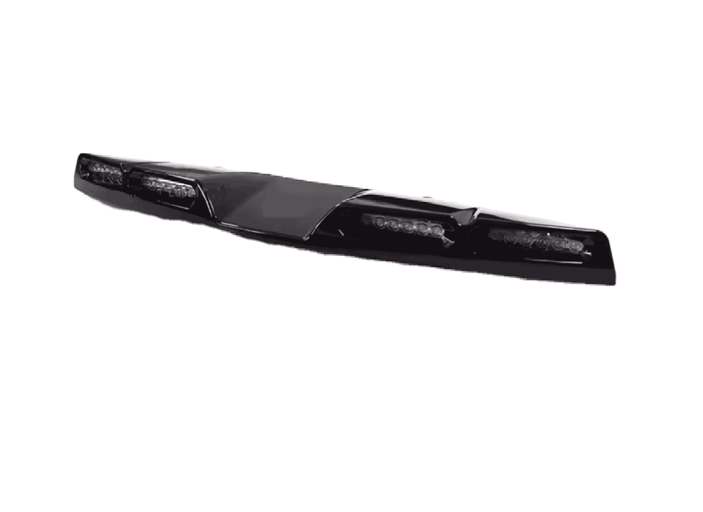 Roof top gloss black LED light bar