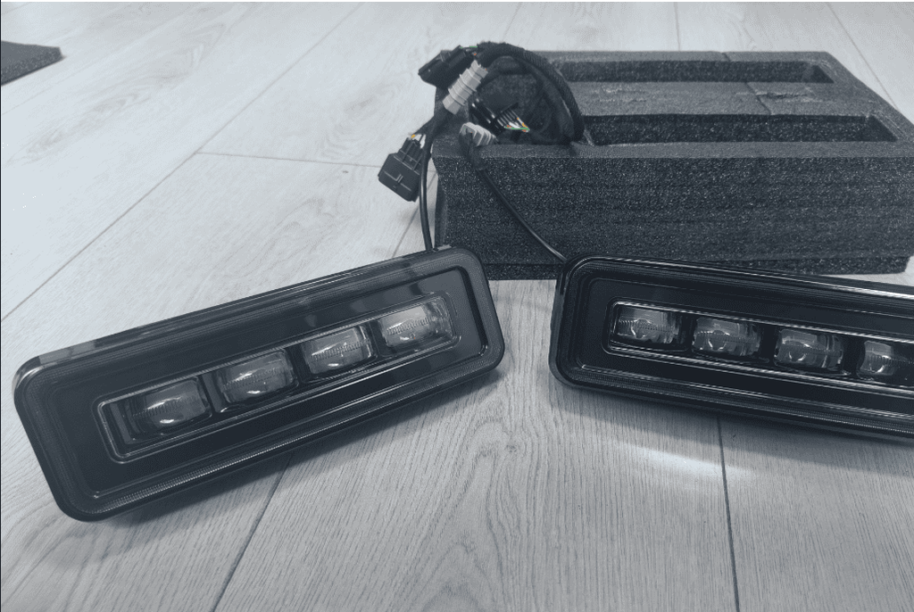 Clear Brake Bumper Brake lights