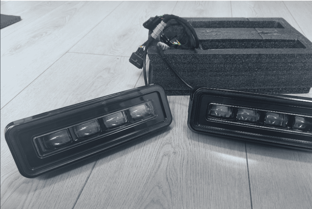 Clear Brake Bumper Brake lights