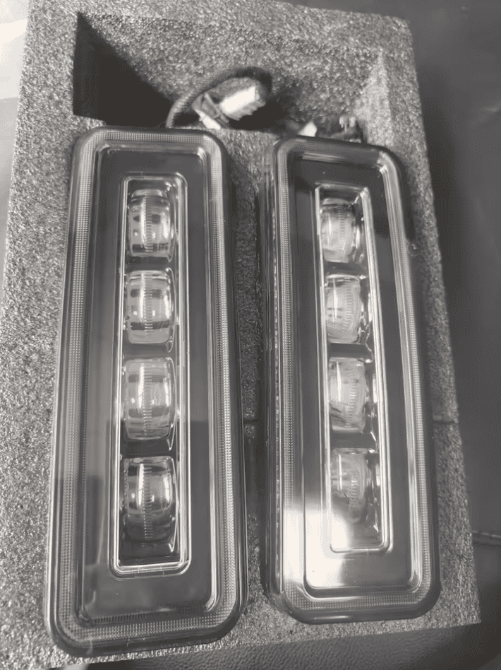 Clear Brake Bumper Brake lights